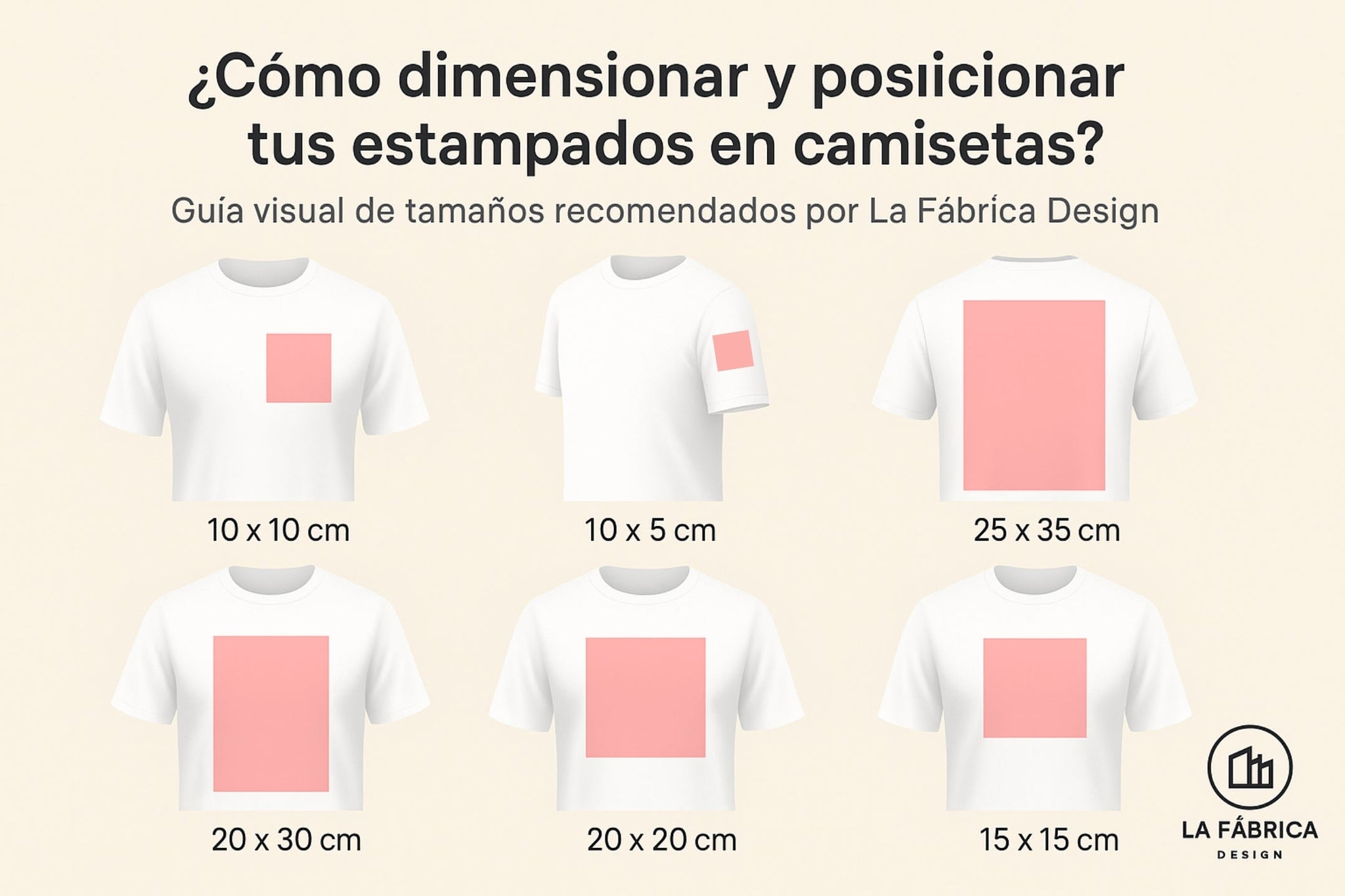 ¿Cómo dimensionar y posicionar tus estampados en camisetas? – La ...