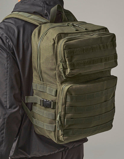 Mochila táctica MOLLE 25L · BG848 — imagen original del fabricante