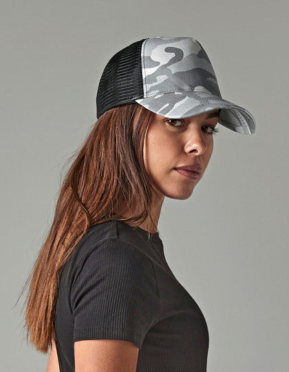 Gorra Camo Snapback Trucker · CB694 — imagen original del fabricante