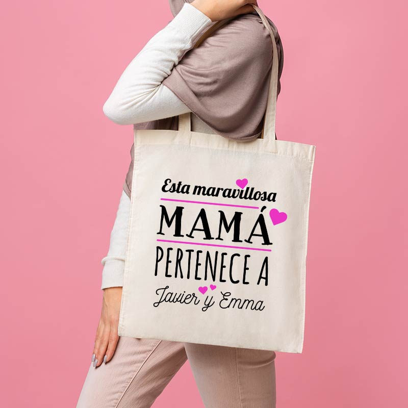 Bolsa tote bag personalizada 'Mamá'