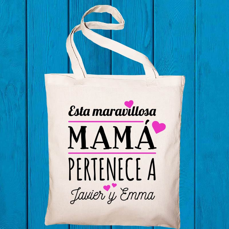 Bolsa tote bag personalizada 'Mamá'