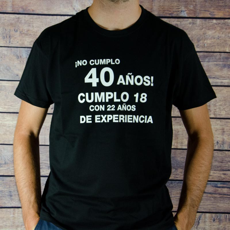 Camiseta cumpleaños divertida personalizada