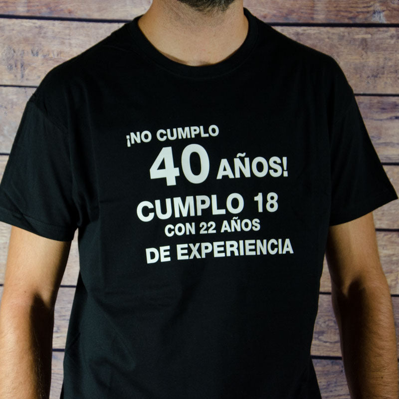 Camiseta cumpleaños divertida personalizada