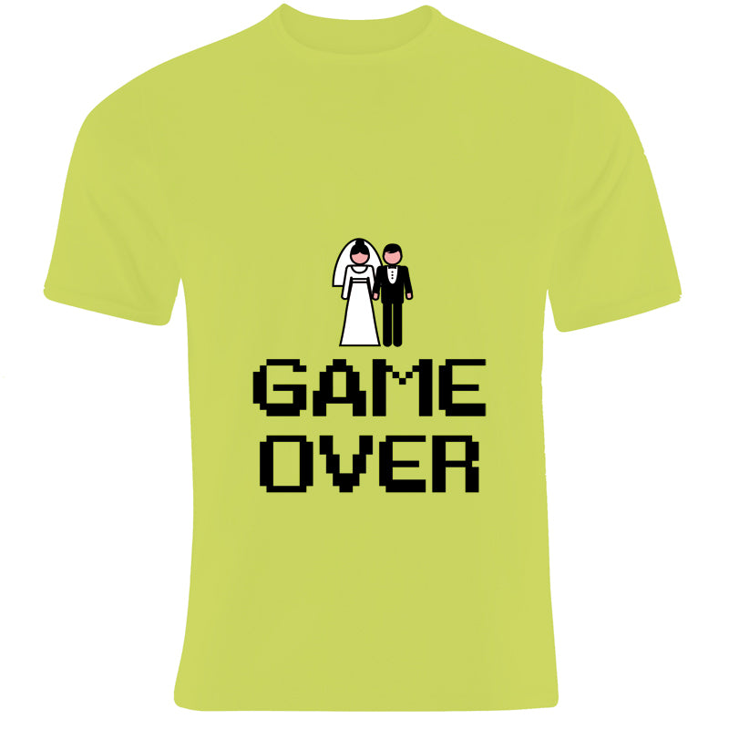 Camiseta despedida de solteros Game over