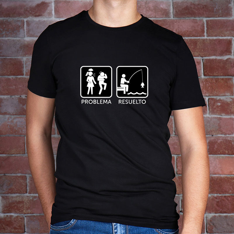 Camiseta divertida 'Problema Resuelto'