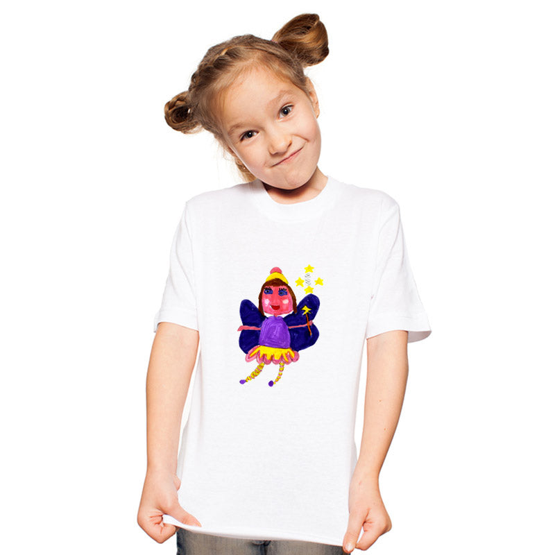 Camiseta infantil personalizada con el dibujo de tu hijo