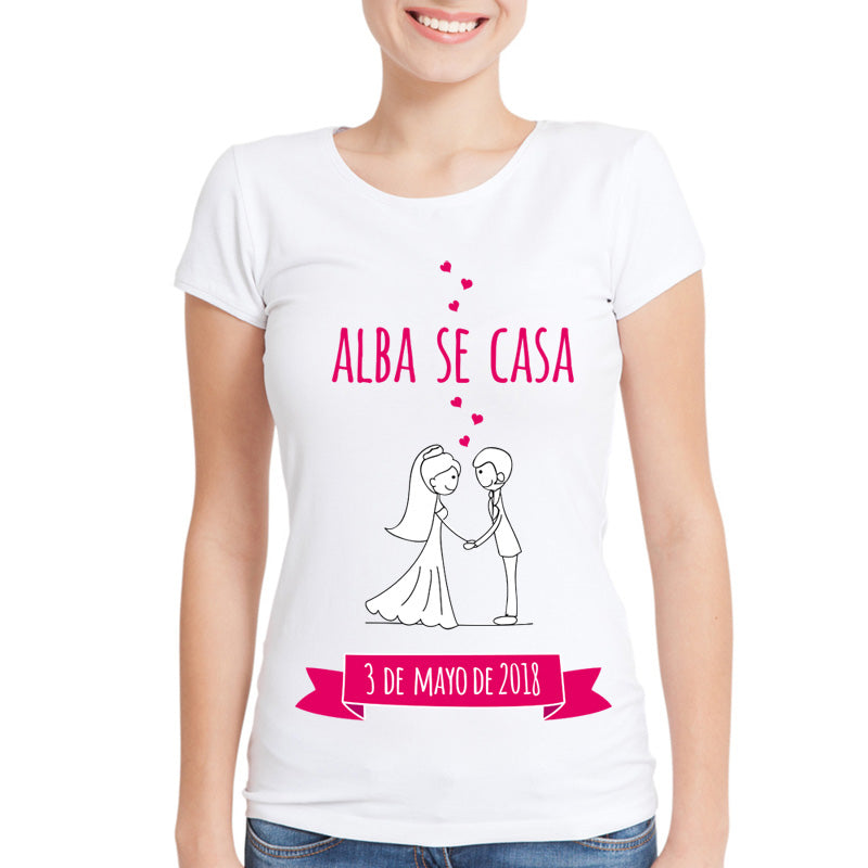 Camiseta personalizada despedida de solteras