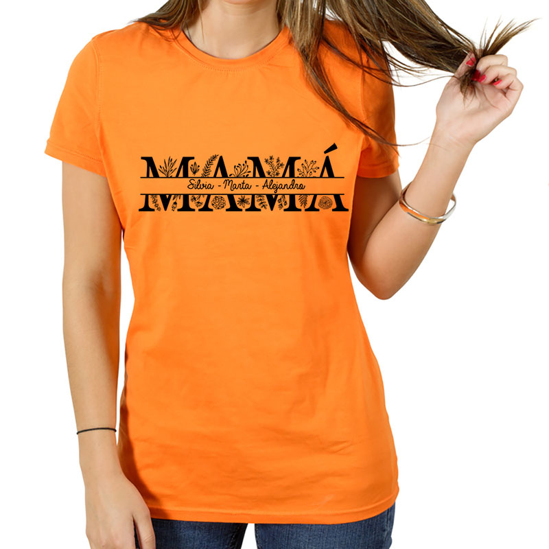 Camiseta personalizada 'Mamá'