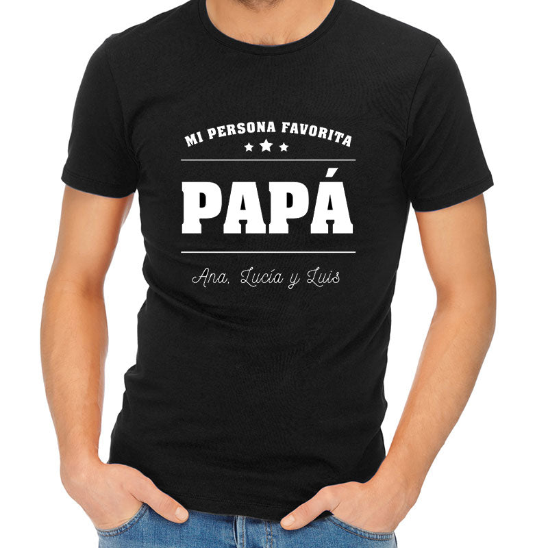 Camiseta personalizada Mi persona favorita