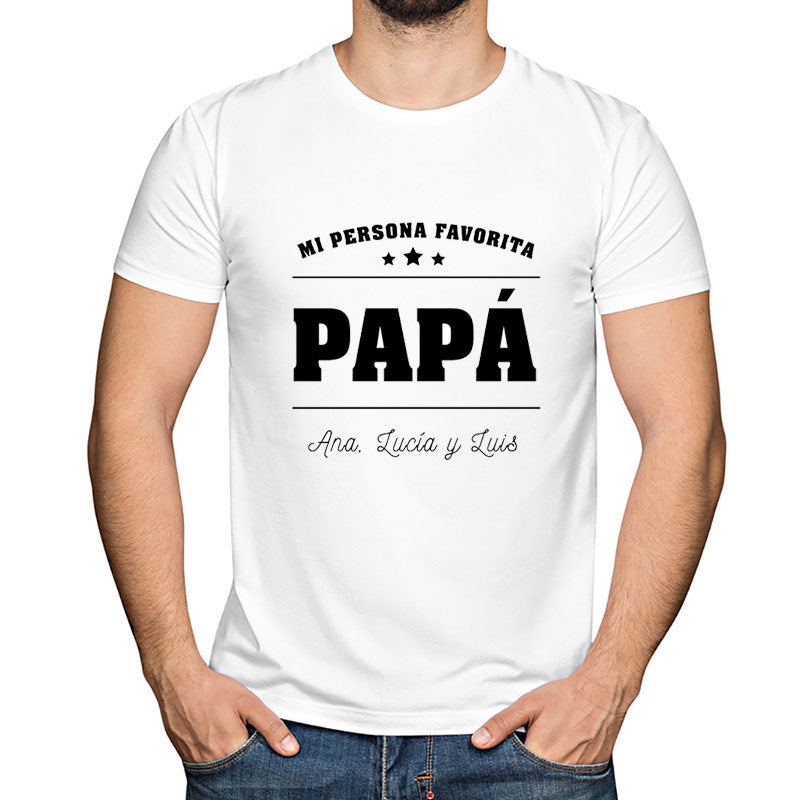 Camiseta personalizada Mi persona favorita