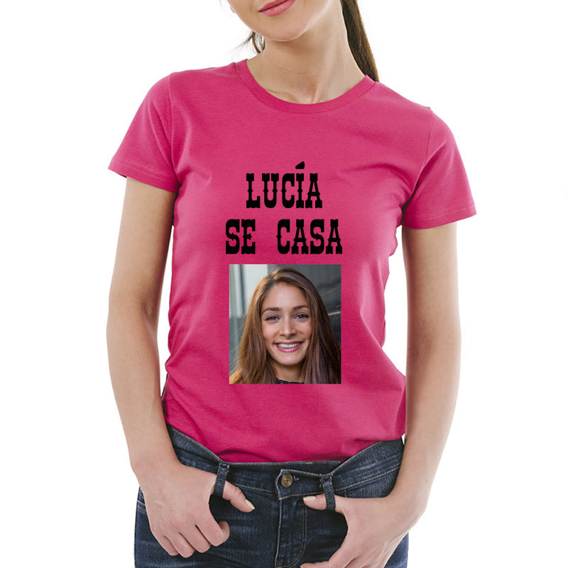 Camiseta "Se Casa" personalizada