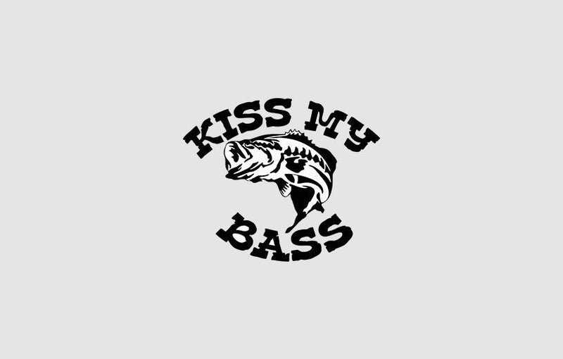 KISS MY BASS - Sticker Paradise LF