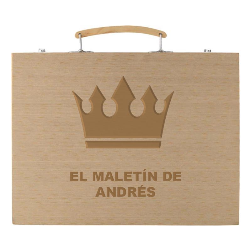 Maletín de pinturas personalizado