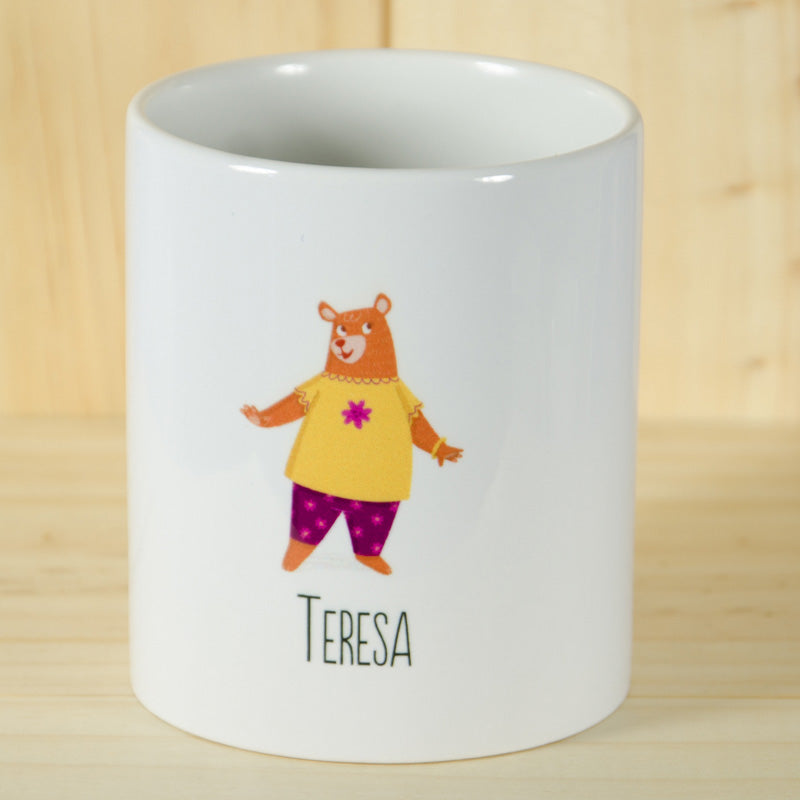 Pack de tazas familia Oso personalizado