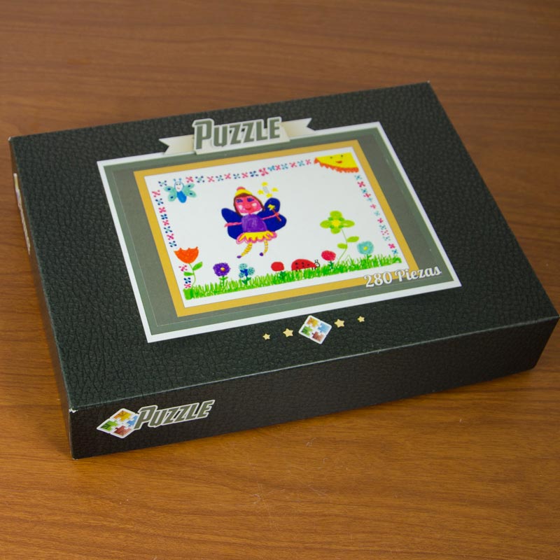 Puzzle personalizado con el dibujo de tu hijo