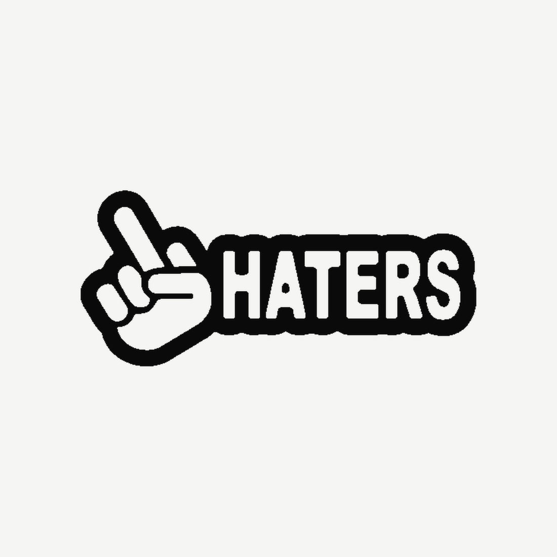 Pegatina Haters
