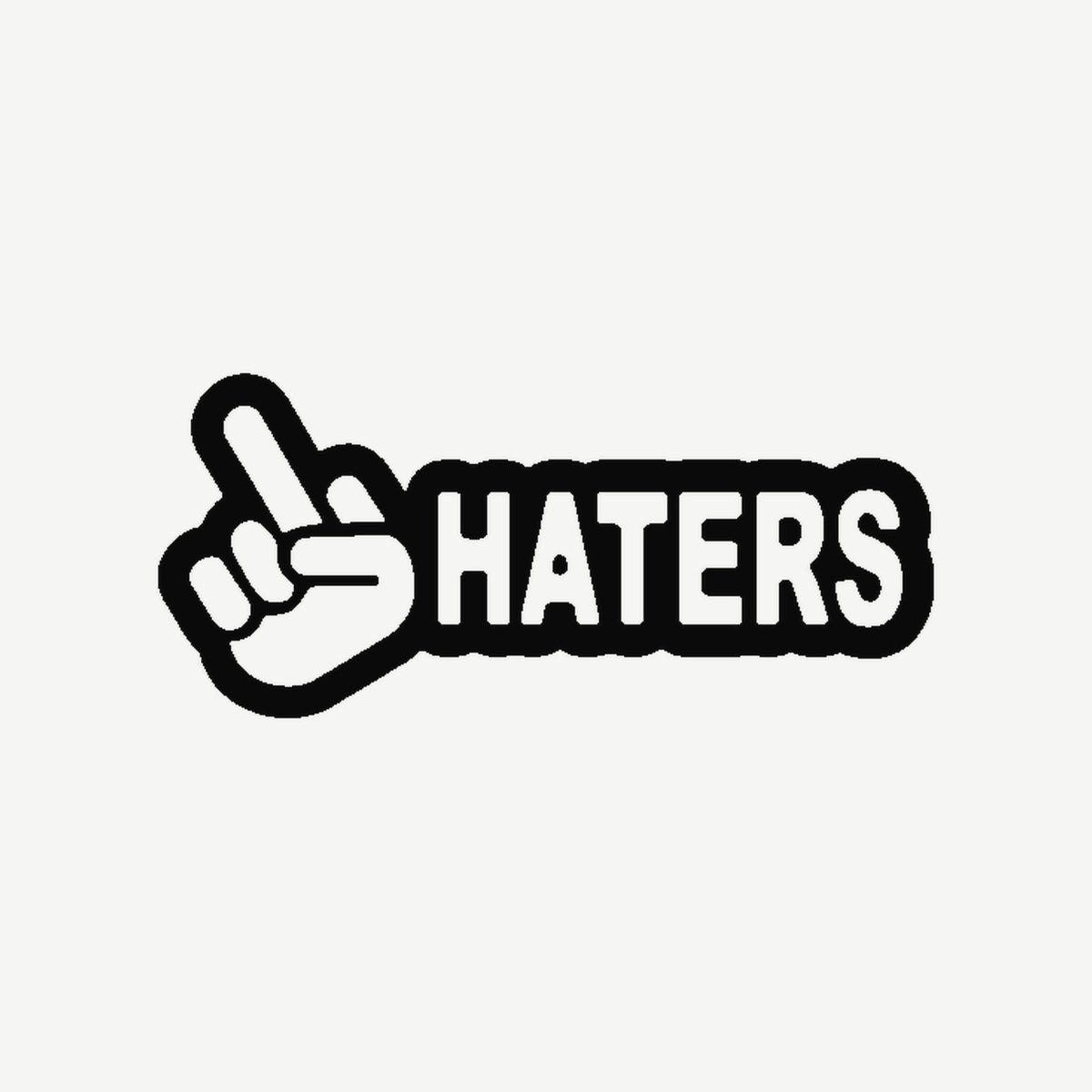 Pegatina Haters