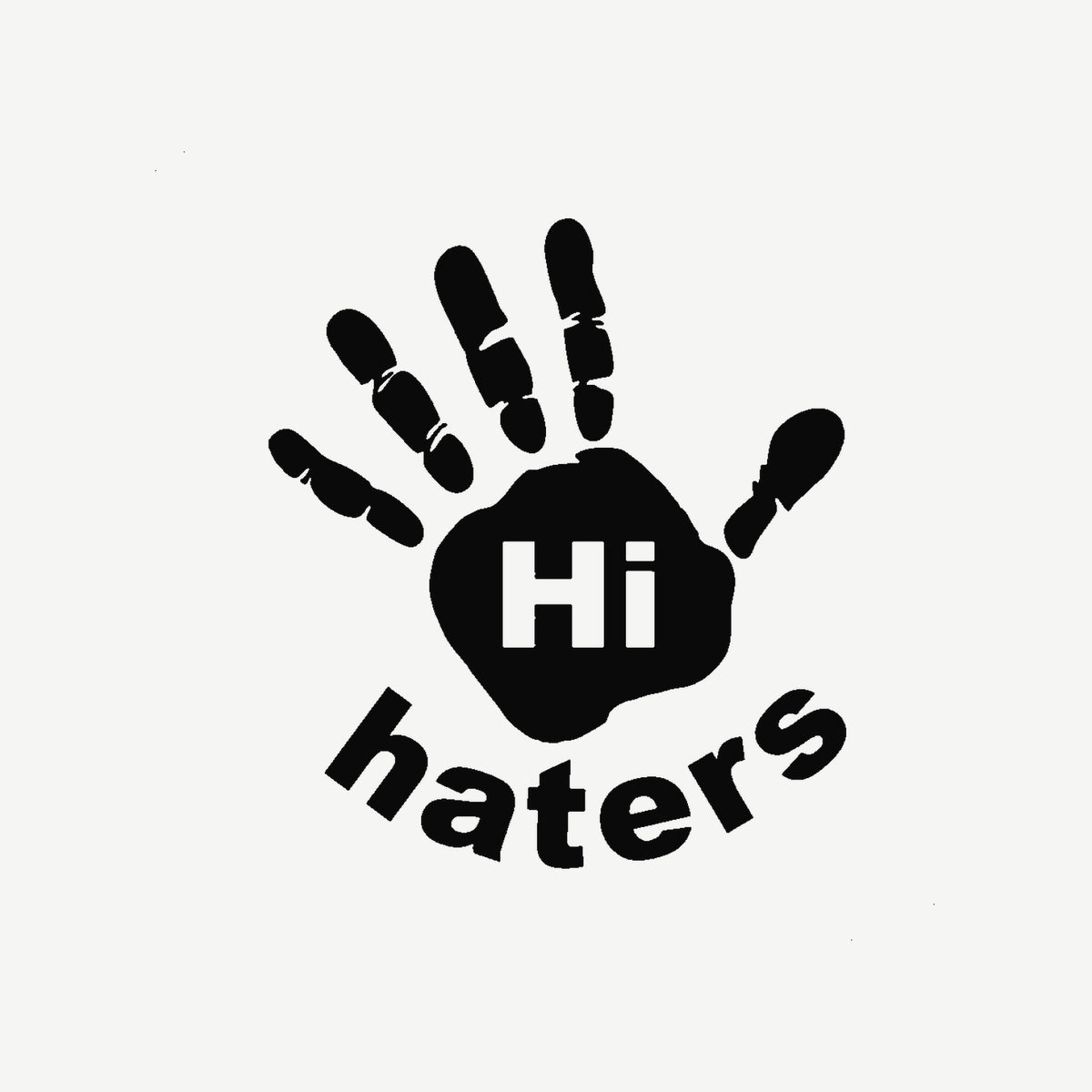 Pegatina Hi Haters