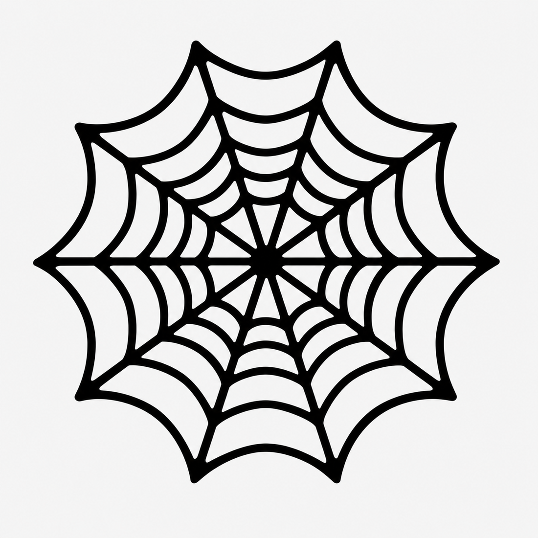 Pegatina Telaraña