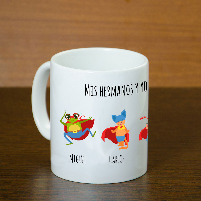 Taza familias personalizado