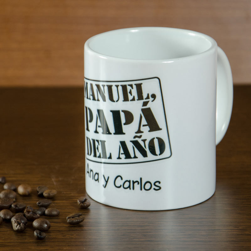 Taza personalizada para el padre del año