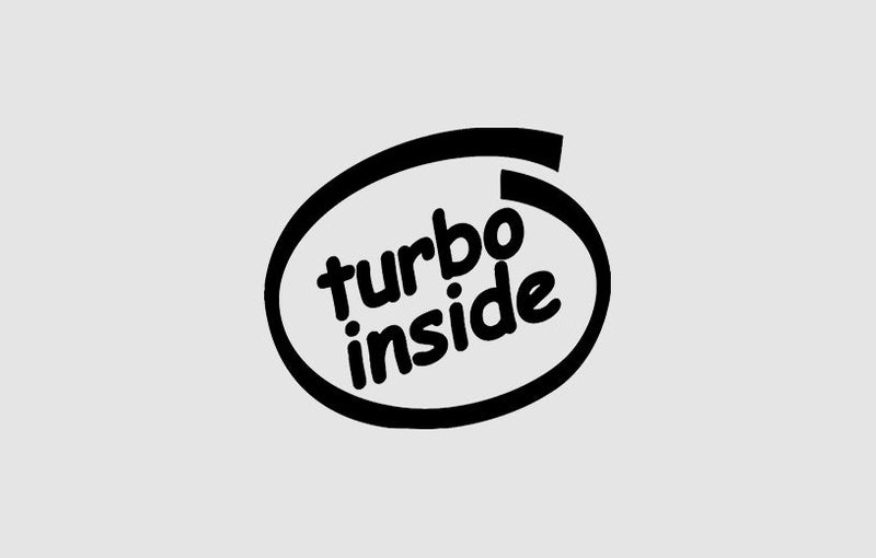 TURBO INSIDE - Sticker Paradise LF