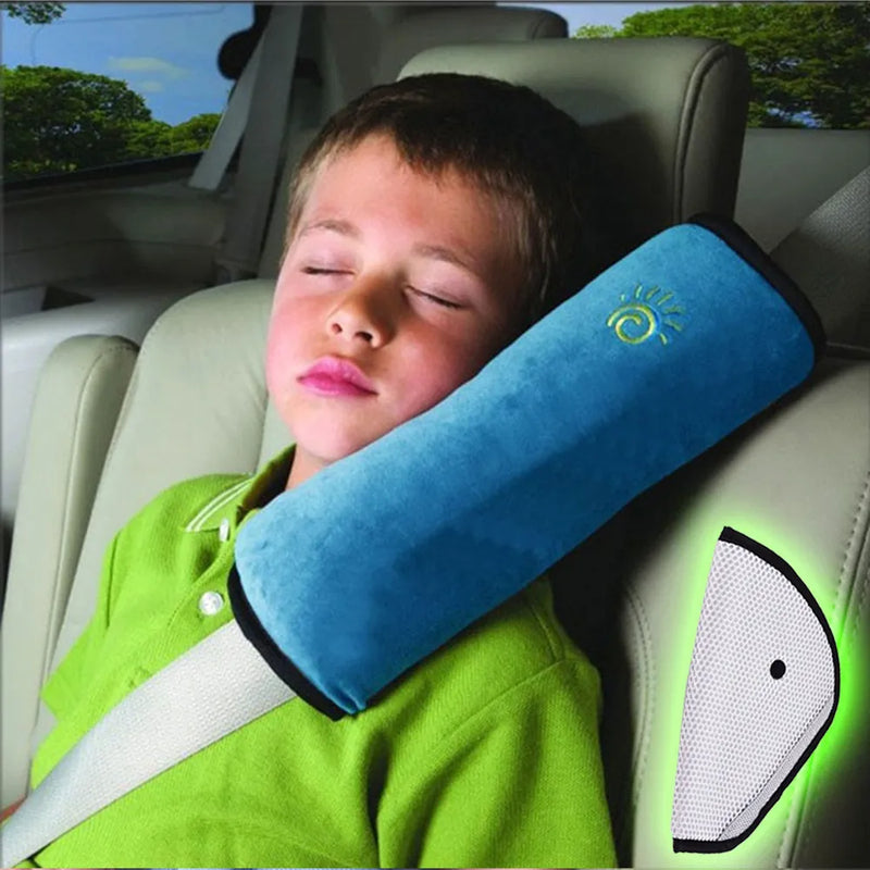 Cojín de Seguridad para Cinturón y Posicionador para Dormir en el Coche para Bebés