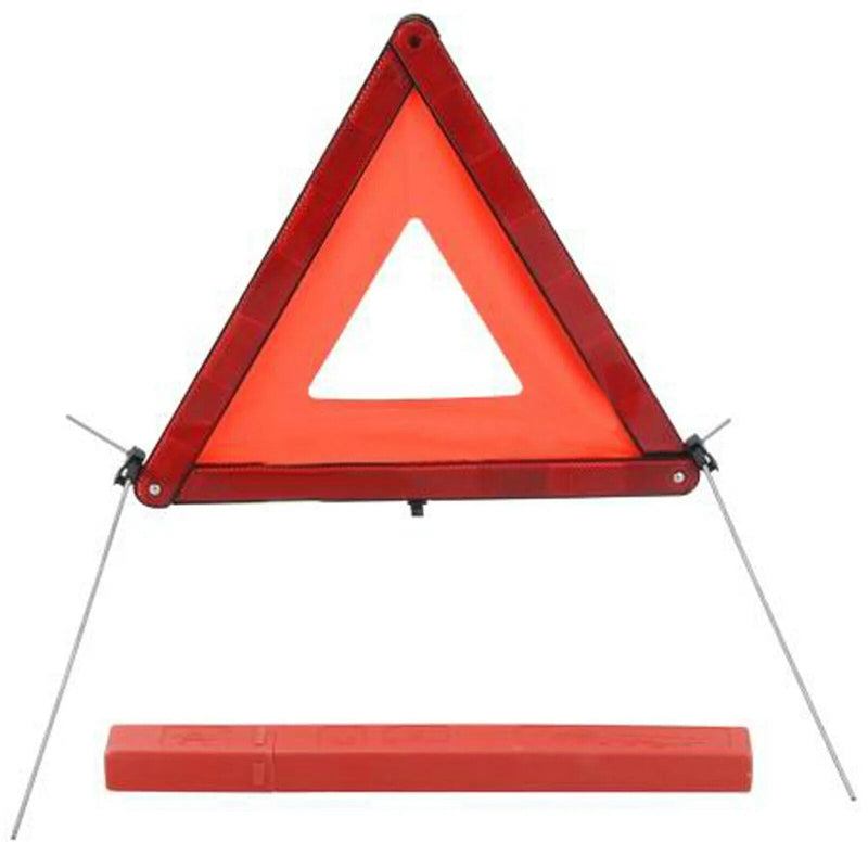 KIT Triángulo de Advertencia para Coche Reflectante y Chaleco de Alta Visibilidad